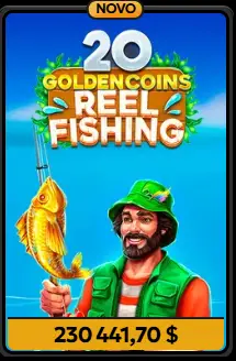20 Golden Coins Reel Fishing